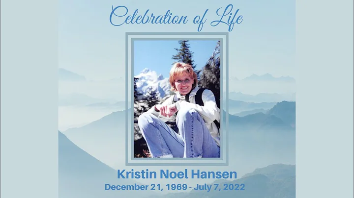 Saturday, July 30, 2022  Kristin Hansen Memorial