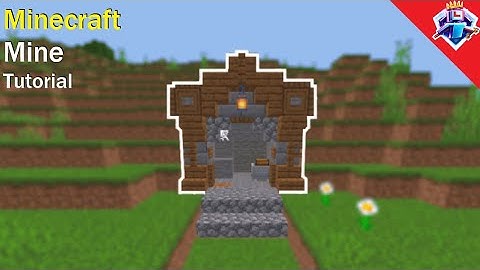 Medieval Mine Entrance Tutorial Minecraft 1.20!