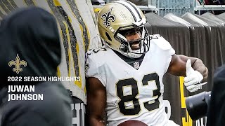Juwan Johnson's Top Plays 2022 NFL Season | New Orleans Saints
