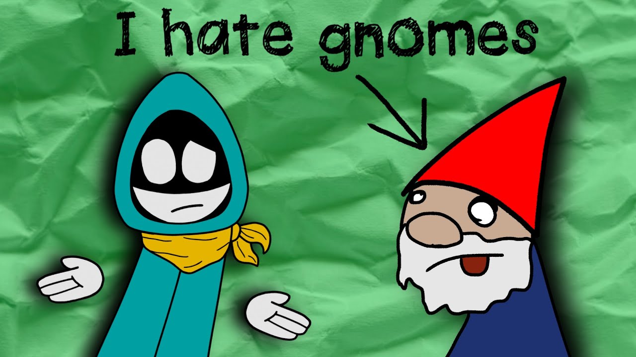 GNOMOPHOBIA Fear of Garden Gnomes (Animation) YouTube
