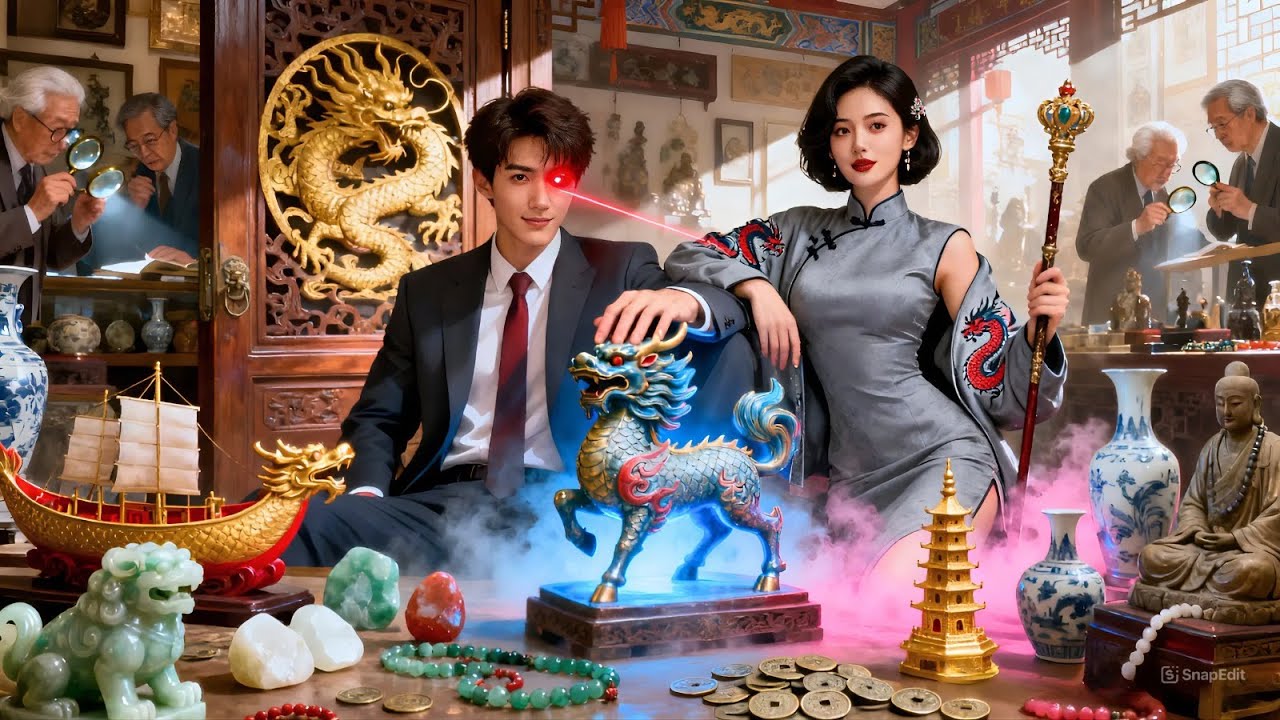 The Visually Impaired Young Man Awakens the Divine Eye and Becomes an Antique Tycoon