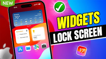 How To Add Widgets to Lock Screen iOS 17 iPhone or iPad 2025