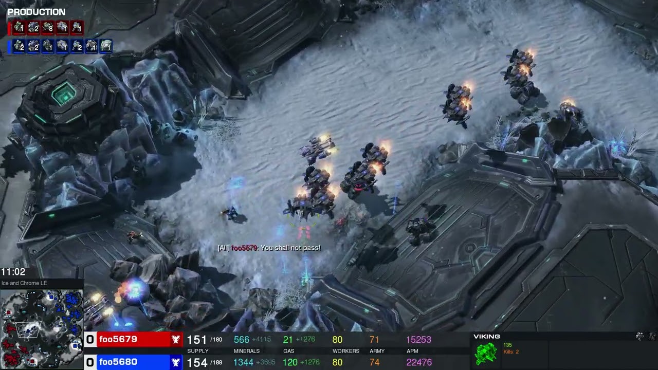 StarCraft 2 | Offline Replay | TvT | MicroMachine v1.17.19 (Blue) vs v1.18.0 (Red) | Version Test