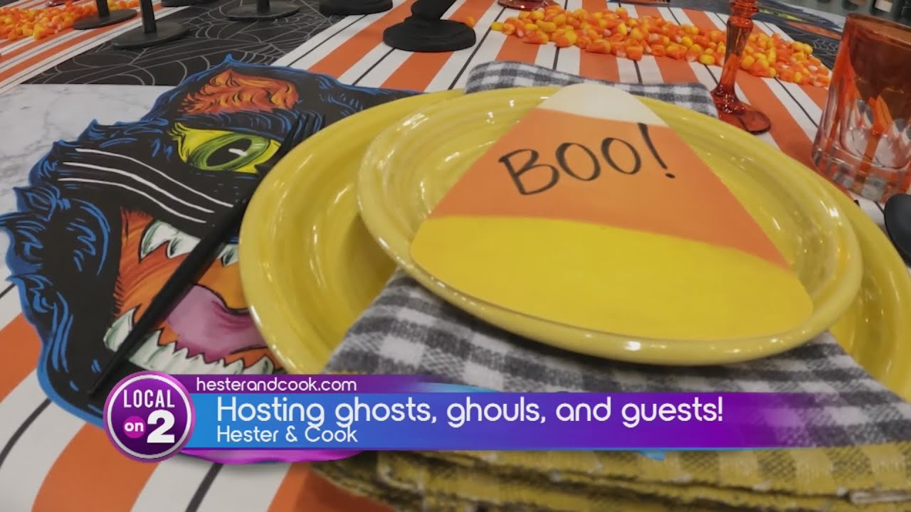 Hester & Cook shows you how to host the perfect Halloween party YouTube