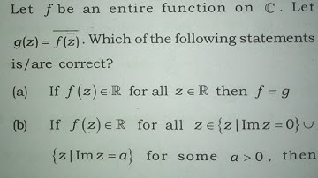 Solved question of csir net exam dec -2014 aprt-C | complex analysis.