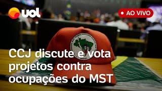 🔴 MST: CCJ vota pacote contra invasões de terra e outras pautas; acompanhe ao vivo