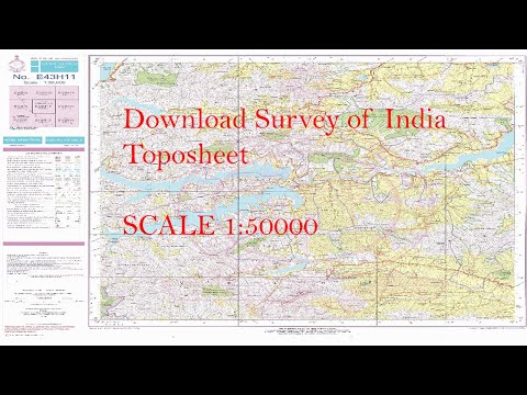 DOWNLOAD SURVEY OF INDIA TOPOSHEET|| HOW TO OPEN SURVEY OF INDIA TOPOSHEET IN QGIS