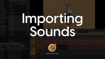 How To Import Your Own Sounds into Audio Design Desk