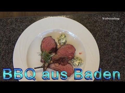 Video: Gegrillter Stehender Rippenbraten Mit Leon