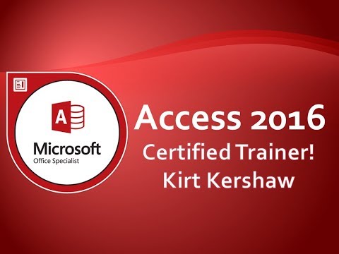 Microsoft Access 2016 양식 : 탐색 양식