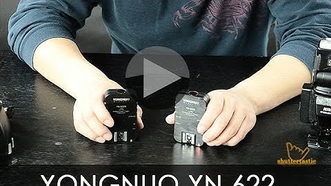 YONGNUO YN 622 FLASH TRIGGER AND RECEIVER