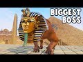 BIGGEST BOSS Yet!  Mighty Sphinx Duel in Ancient EGYPT (Rock of Ages 2 Gameplay Part 8)