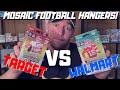 Mosaic Football Hanger Boxes! Walmart vs. Target! Awesome Pulls!!!