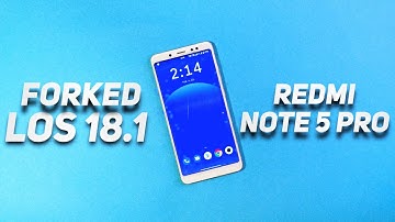 Fork Lineage OS 18.1 For Redmi Note 5 Pro | Stable Lineage OS Experience With Extra Features🔥