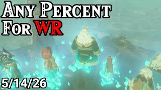We got a New WR Yesterday! BotW Any% Speedruns for a Good Time (v1.6) Day 77 @Player5SR