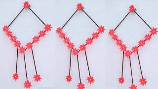 Paper Craft Wall Hanging Very Easy | Paper Crafts Wall Hangings | Paper Flowers