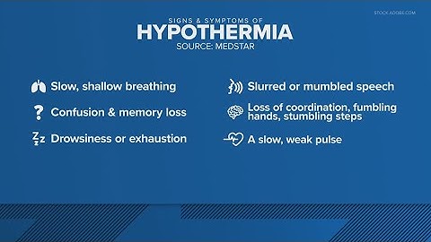 How to recognize symptoms of frostbite, hypothermia in extreme cold weather