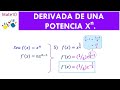 Derivadas desde Cero - Derivada de una Potencia 𝒙^𝒏. 💥💥