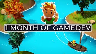 One Month Of Gamedev For My Open World Game | Devlog 7