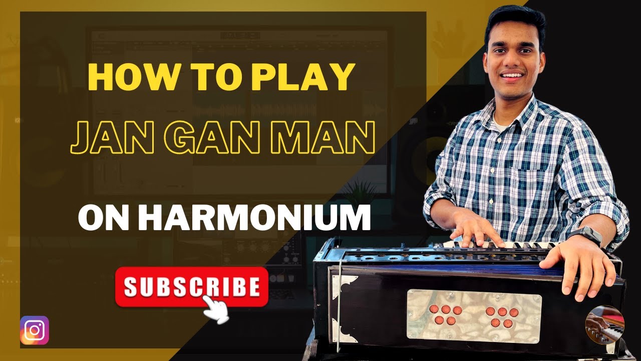 How To Play National Anthem On Harmonium Jan Gan Man harmonium 