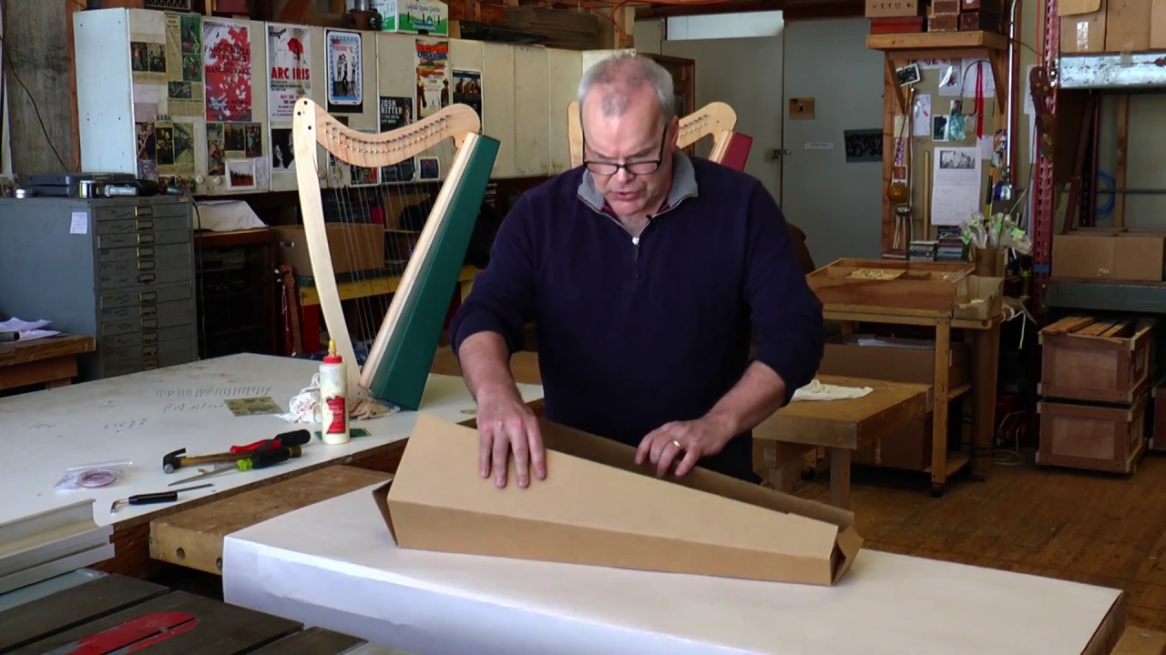 How to Build Your Fireside Harp 1: Painting