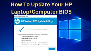 كيفية تحديث نظام BIOS للكمبيوتر المحمول/الكمبيوتر من HP في نظام التشغيل Windows - التحديثات الجديدة 2023
