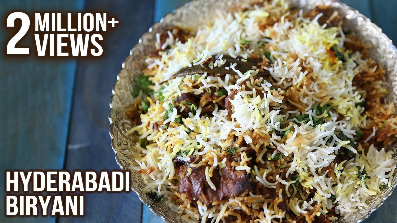 How To Make Hyderabadi Biryani | Hyderabadi Mutton Dum Biryani Recipe | Masala Trails With Smita Deo | Get Curried