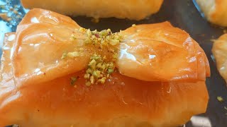 بقلاوة بالقشطة? أطيب حلويات?حلى الملوك leckere rezepte Baklava