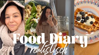 Realistisches Food Diary. Auf Sättigungsgefühl achten. Achtsam essen.
