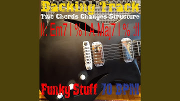 Backing Track Two Chords Changes Structure Em7 A Maj7