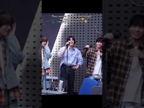 The Host Thought Song Ended, Yeonjun Reaction Txt Dejavu Funny Live Hybe