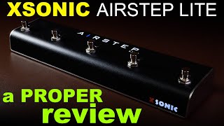 unboxing, tests and proper review of the Xsonic Airstep lite