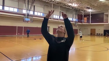 Double touch Volleyball