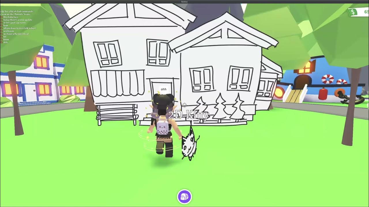 2D Cats are in Adopt Me YouTube