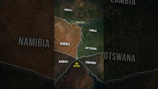 Did you know these countries almost touch #geography #facts