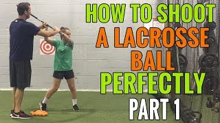 How to Shoot A Lacrosse Ball Accurately | Girls Lacrosse Drills #1