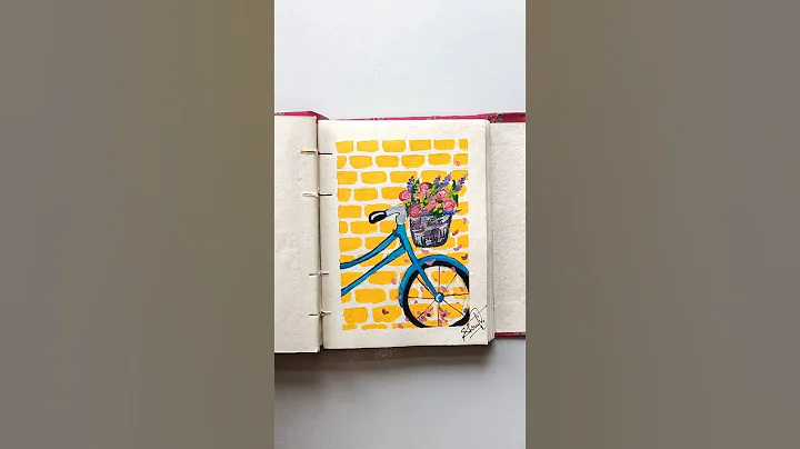 🌟Day 17/42🌟 Adventure awaits | painting | acrylic painting | painting shorts #shorts #ytshorts