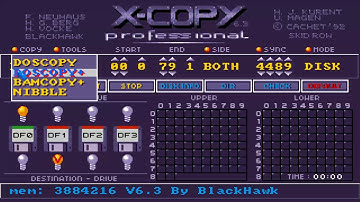 AMIGA X copy professional v6 3 aka 6 3 In AMIGA SWAPPER COPIER III 3 DISK COLLECTION PRISONER LSD 5