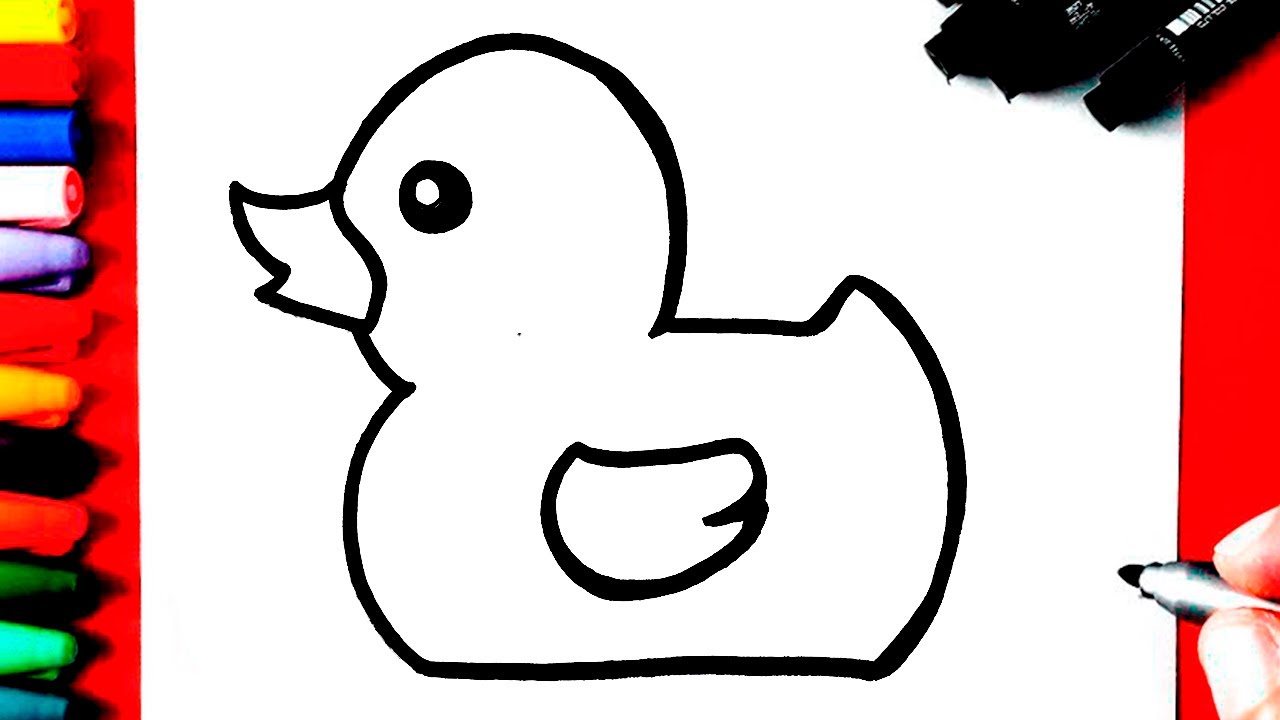 COMO DIBUJAR un PATITO Fácil Fácil - thptnganamst.edu.vn