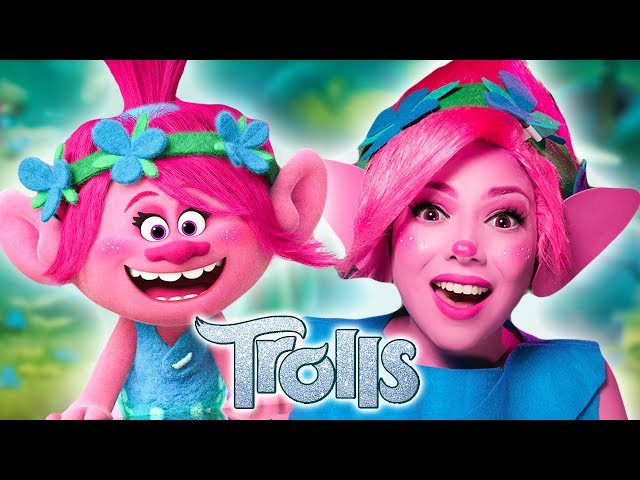 Trolls - Poppy the beautiful and happy princess Troll