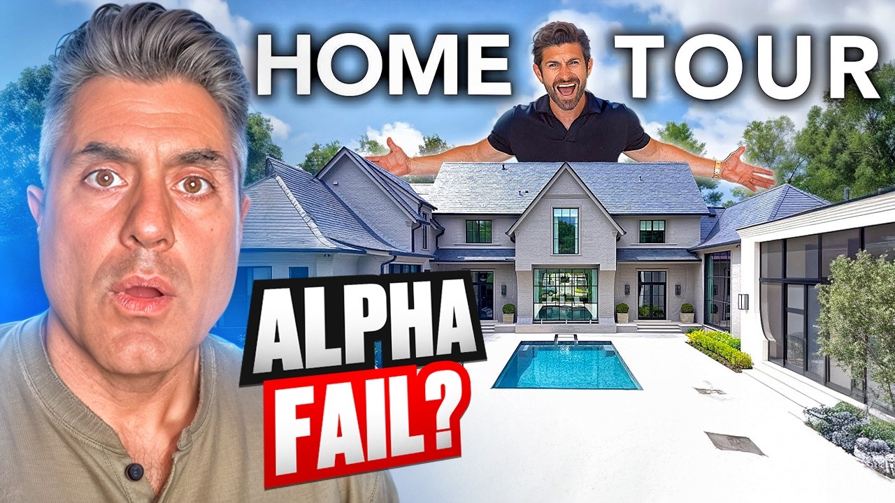 The "Sexiest" House In America? | Alpha M. Dream House Tour | FLAWS EXPOSED by Arvin Haddad