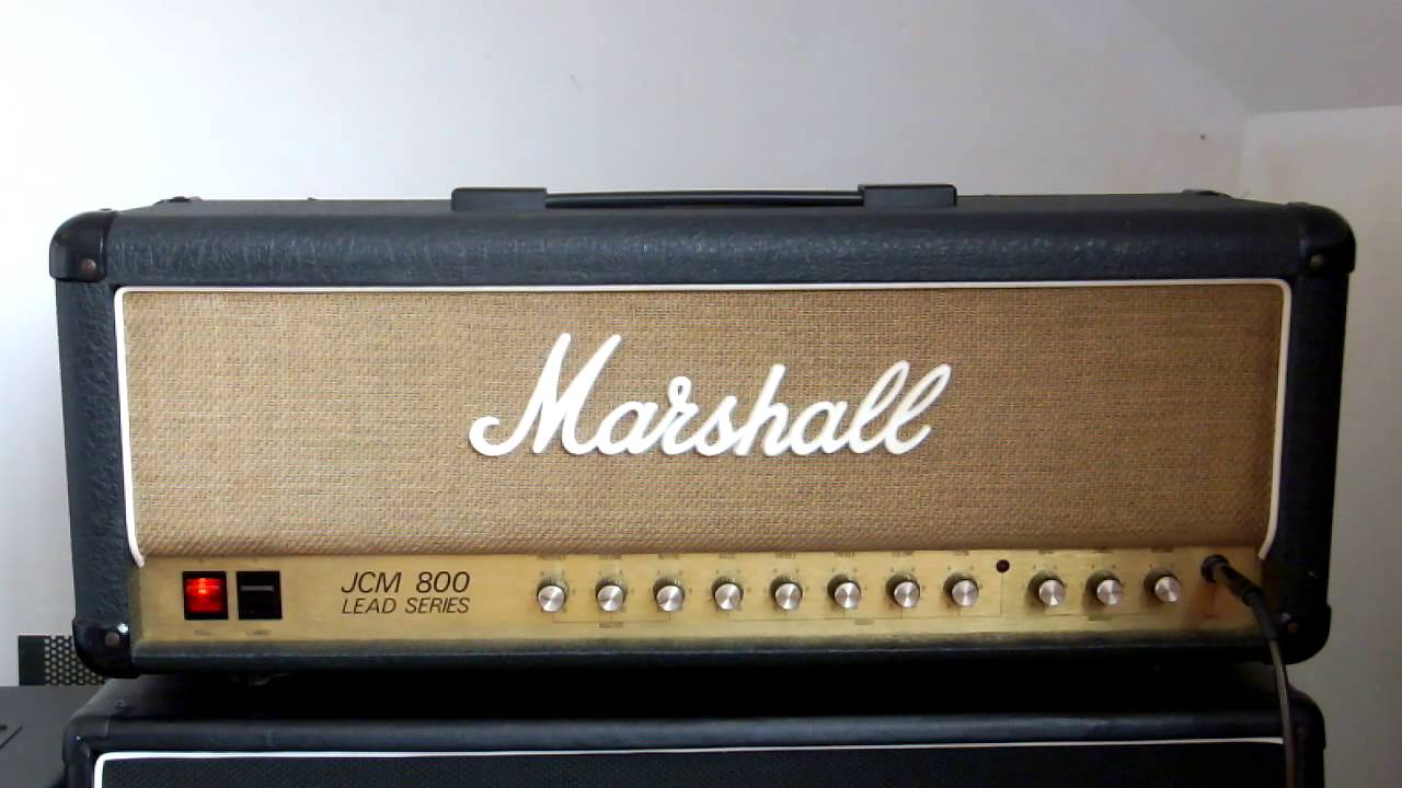 Marshall Jcm800 2205 50w Head Youtube