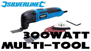 Silverline Corded 300Watt Multi-Tool - £30.00 Delivered
