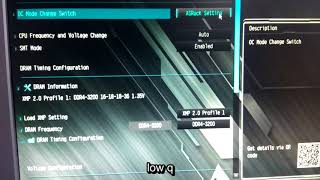 Setting RAM speed above default on Asrock B450 motherboard