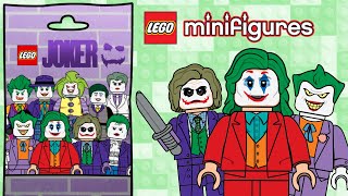 The Joker Portrayals | Custom LEGO Minifigure Series #10