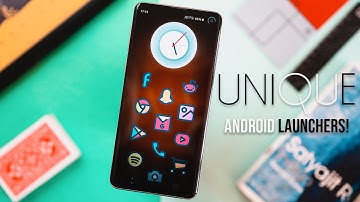 5 UNIQUE Android Launchers YOU MUST DOWNLOAD (2020)!