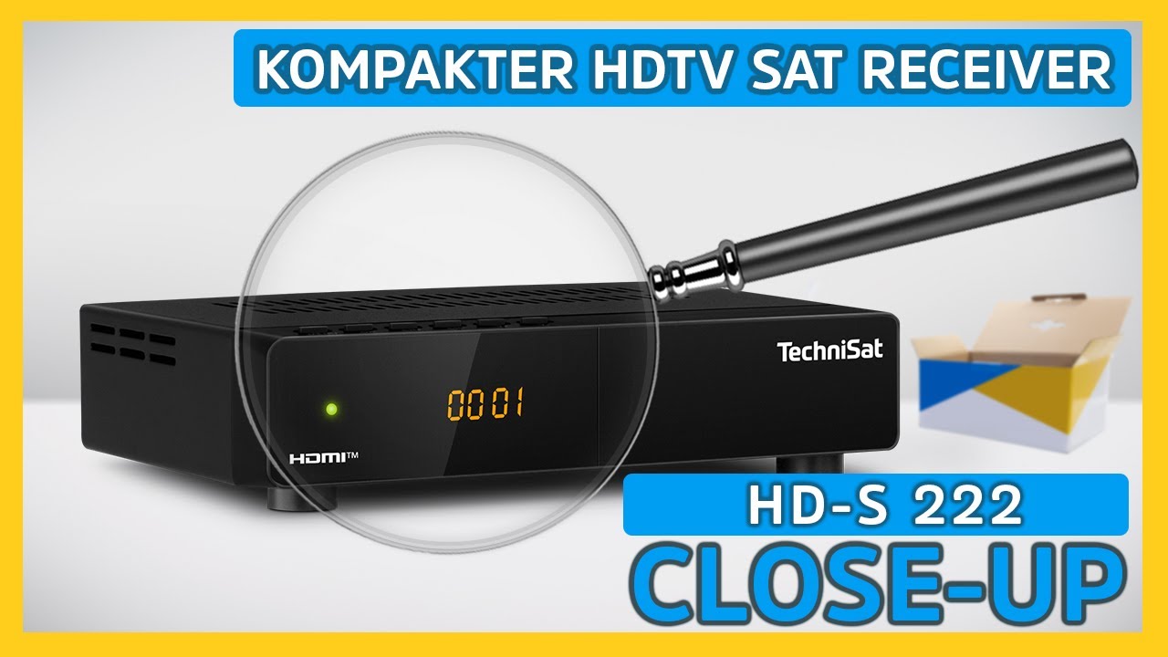HDS 222, HDTV- DIGITAL-SAT-RECEIVER