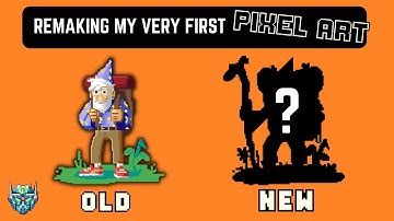 Remaking My First PIXEL ART Animation from 2 YEARS AGO