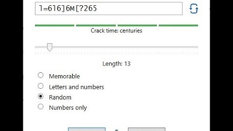 Password generator (Windows)