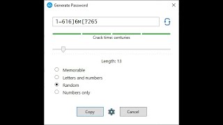 Password generator (Windows) screenshot 3